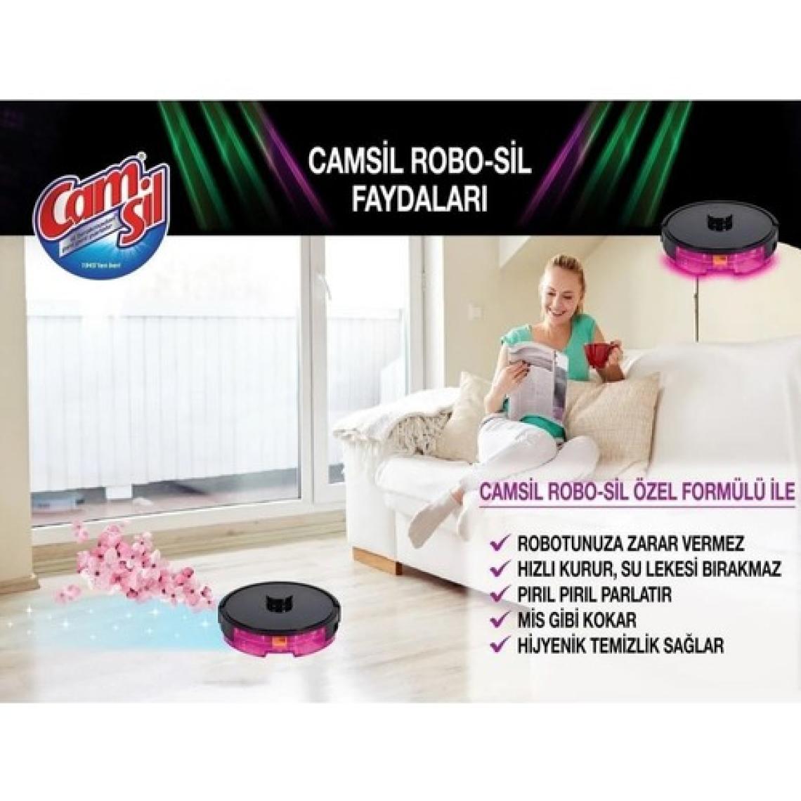 Camsil Robo-Sil Floral Yüzey Temizleyici 900 ml