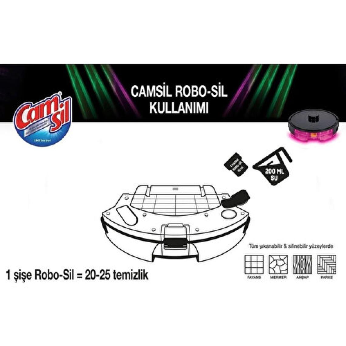 Camsil Robo-Sil Floral Yüzey Temizleyici 900 ml
