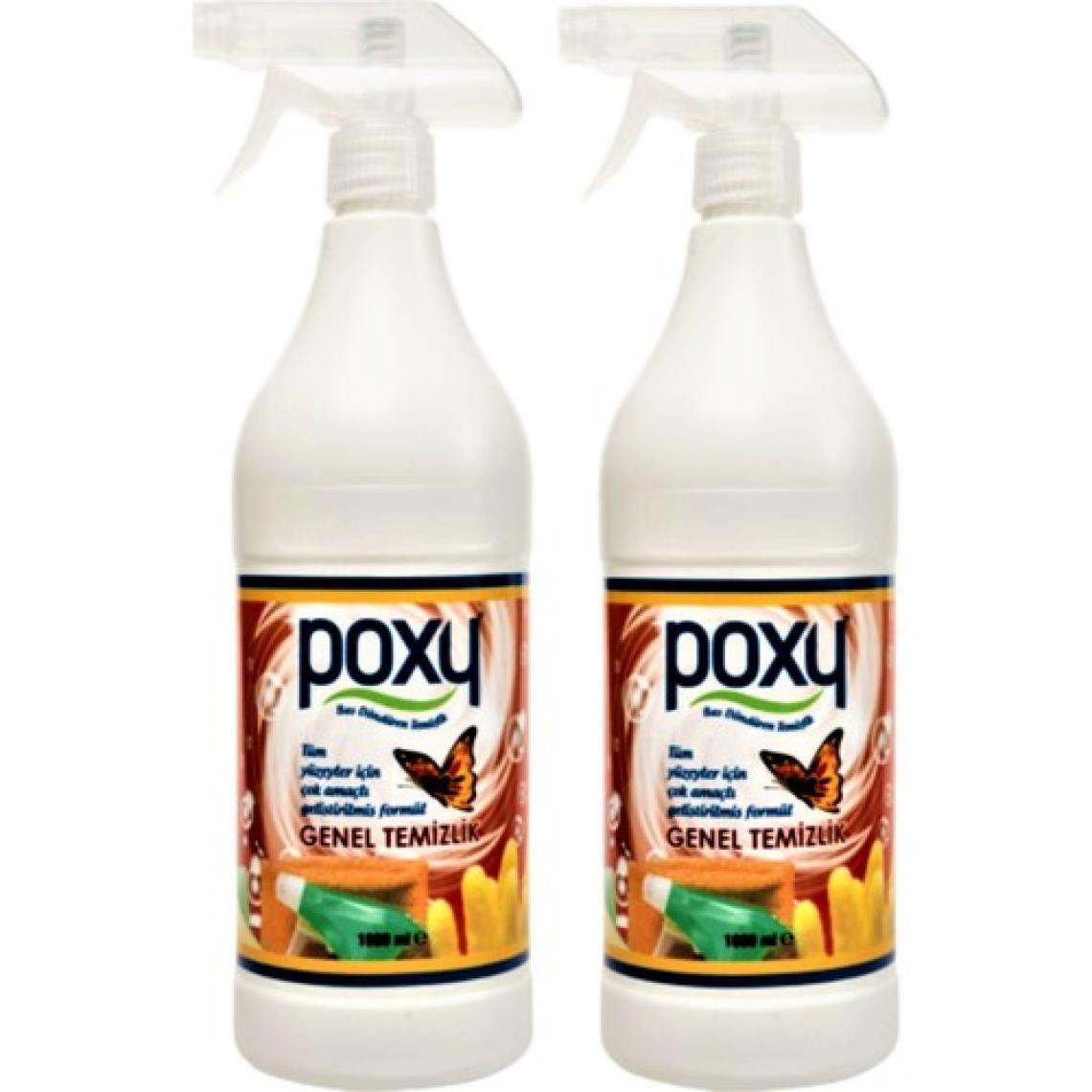 Poxy Çok Amaçlı Genel Temizlik Leke Çözücü 2 x 1 Lt
