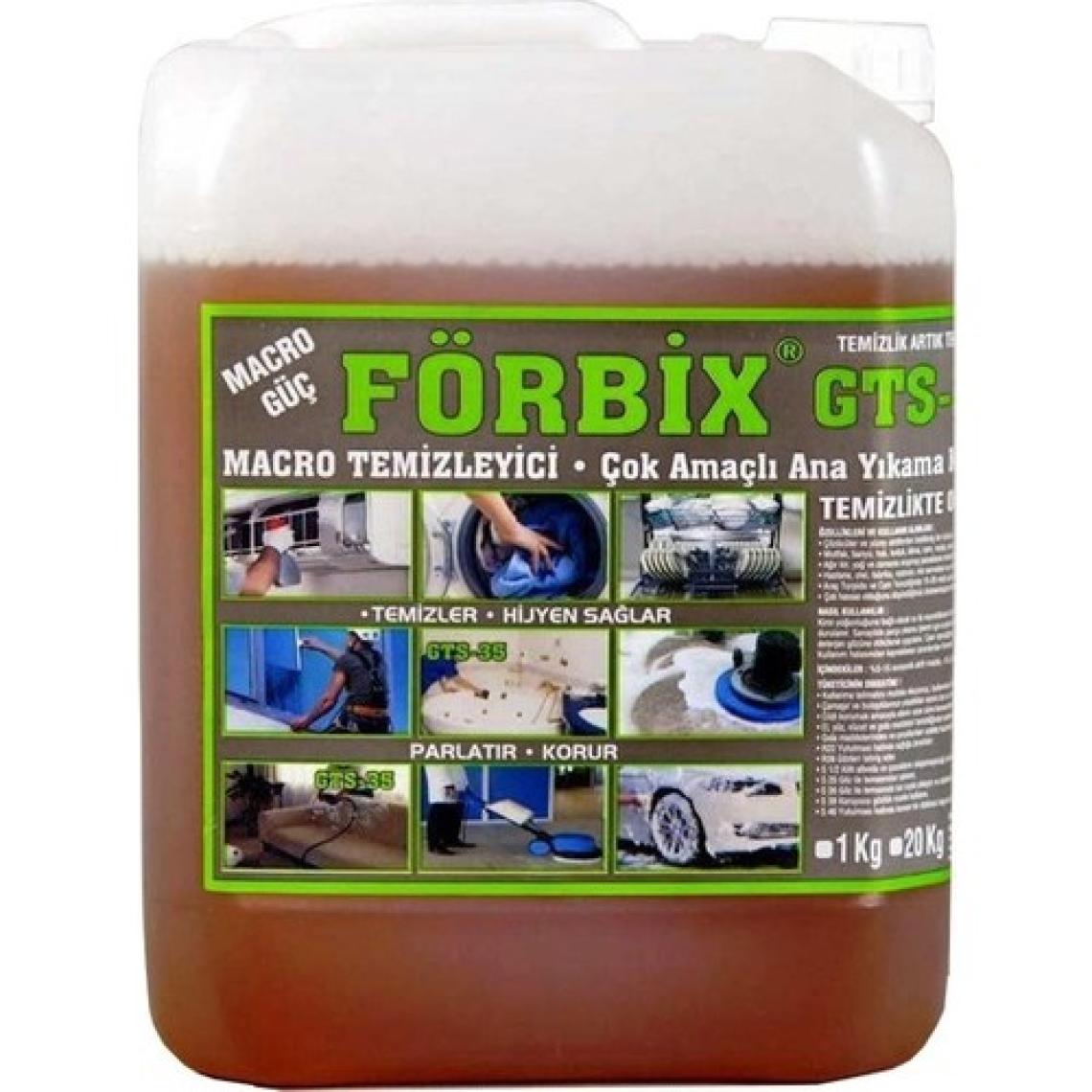 Förbix Çok Amaçlı Temizleme Yağ Sökücü Leke Çıkarıcı 20 lt