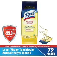 Lysol Yüzey Temizleyici Mendil 72'li