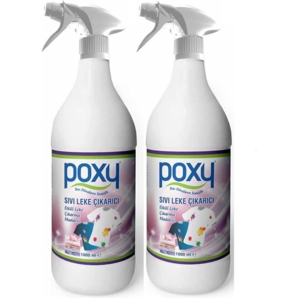 Poxy Sıvı Leke Çıkarıcı 1 lt 2'li Set - 2 lt