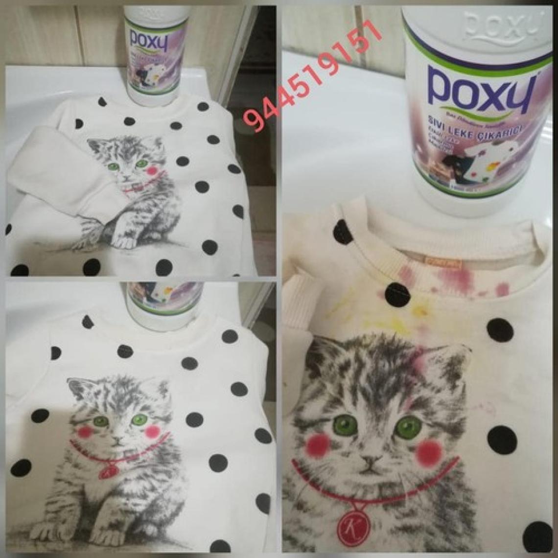 Poxy Sıvı Leke Çıkarıcı 1 lt 2'li Set - 2 lt