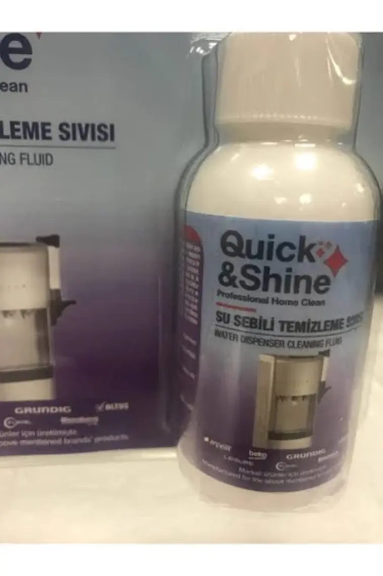 Quick&Shine Su Sebili Temizleme ve Hijyen Solüsyonu