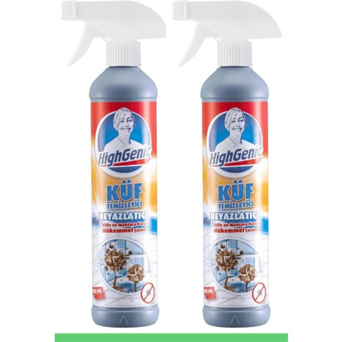 HighGenic Küf Temizleyici Beyazlatıcı 2 x 500 ml