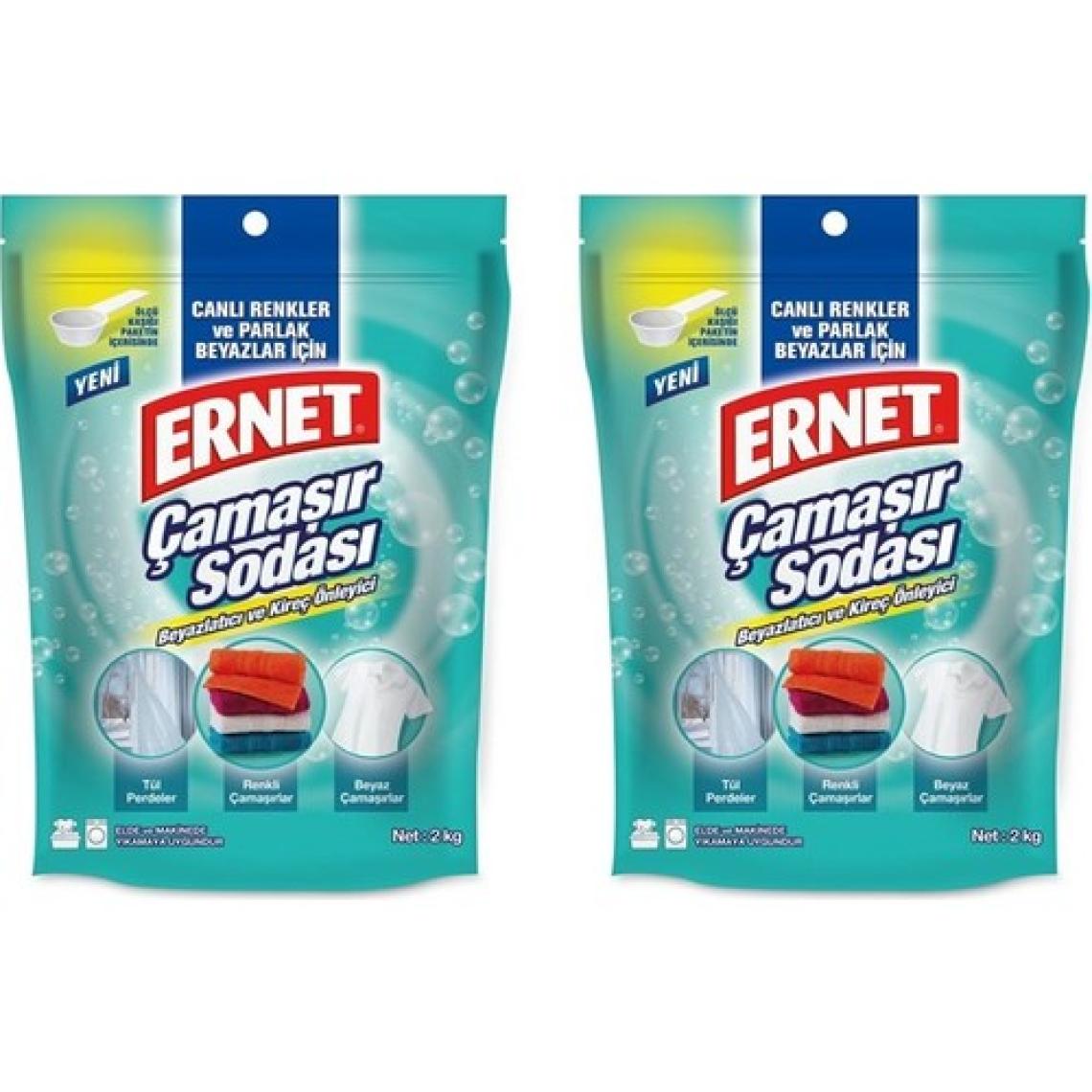 Ernet Çamaşır Sodası 2 kg 2'Li