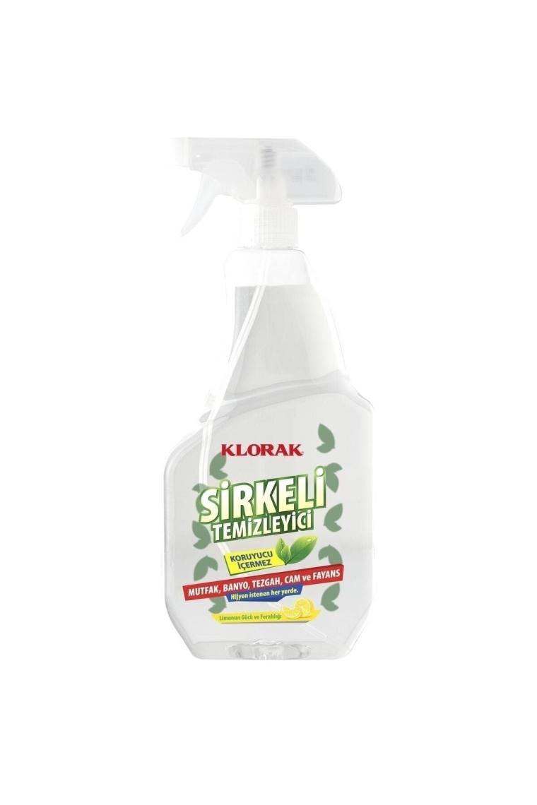 Sirkeli Temizleyici Sprey 750 Ml