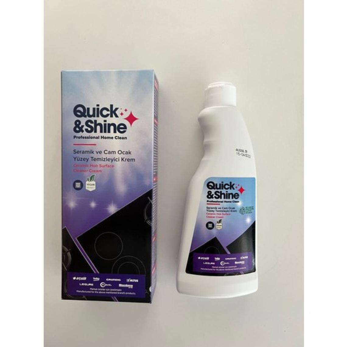 Quick&Shine Vitroseramik&indüksiyonlu&cam Temizleyici Krem