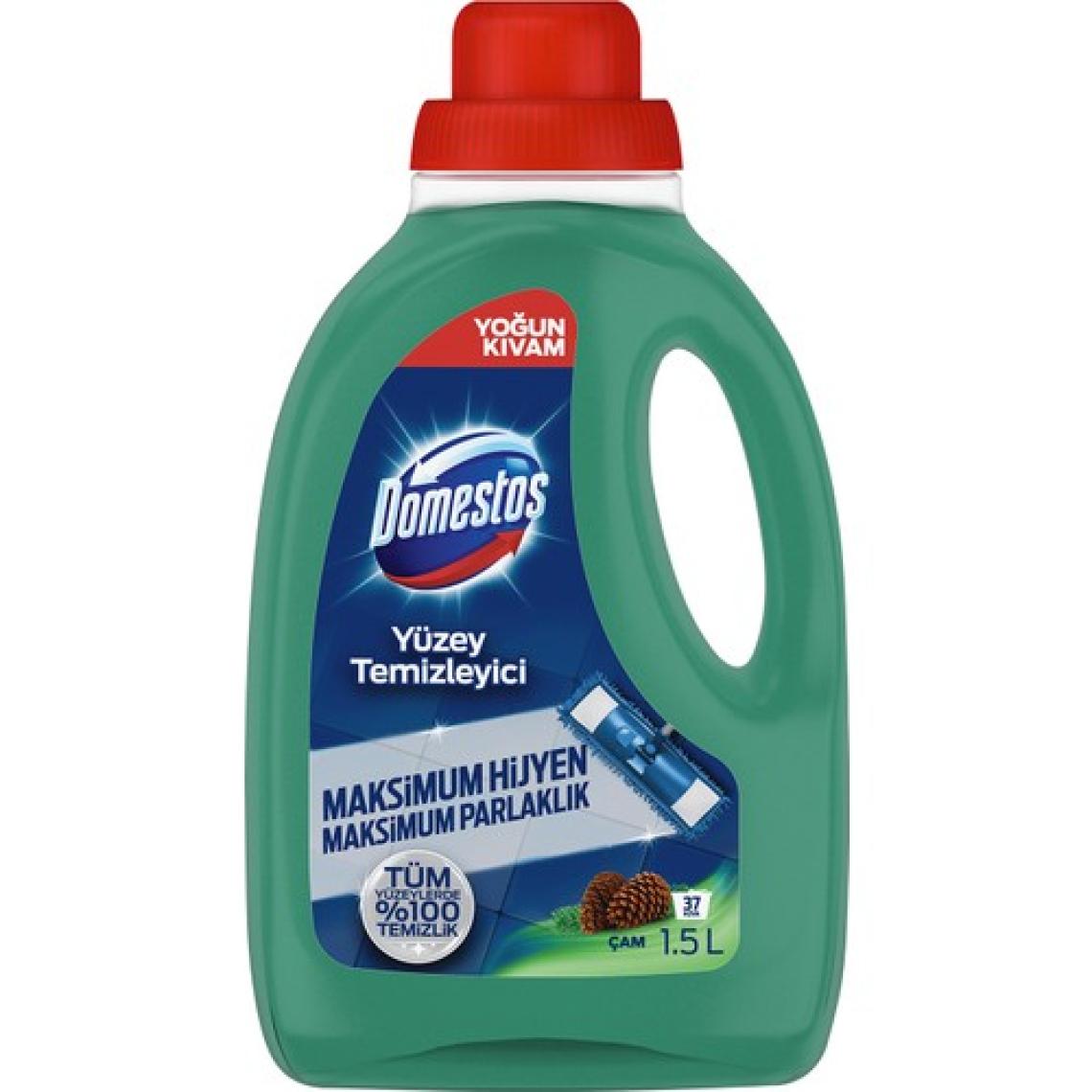 Domestos Tüm Zeminlerde Çam Yüzey Temizleyici 1.5 lt