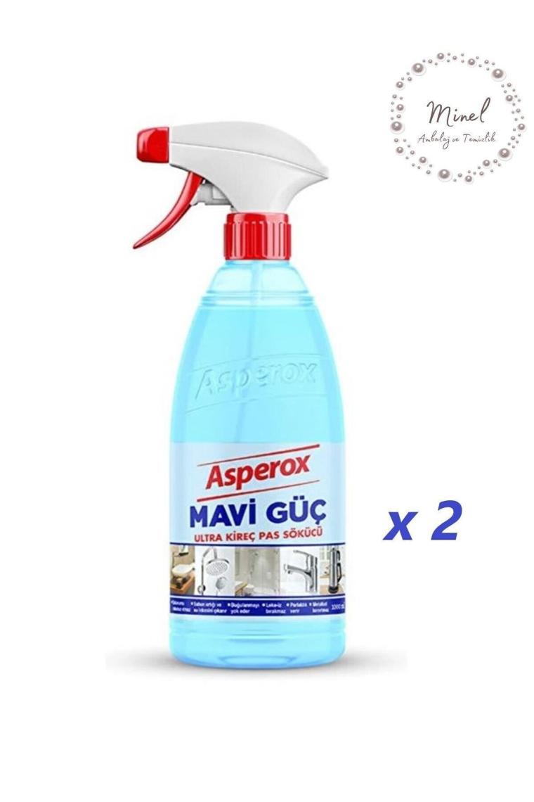 Asperox Mavi Güç Ultra Kireç ve Pas Sökücü 1000 ml X2 Adet