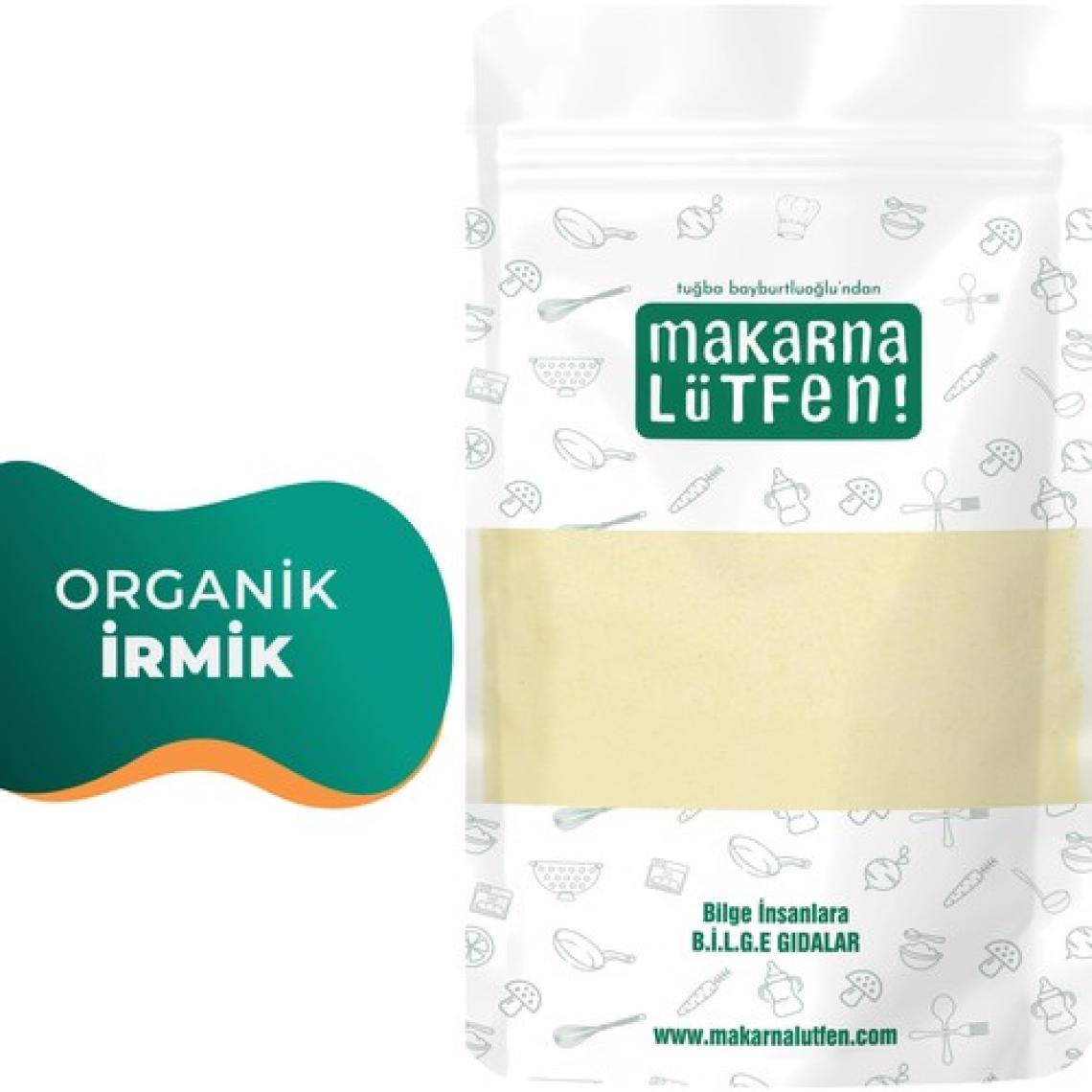Makarna Lütfen Organik İrmik (+6 +8 ay - 250 gram)