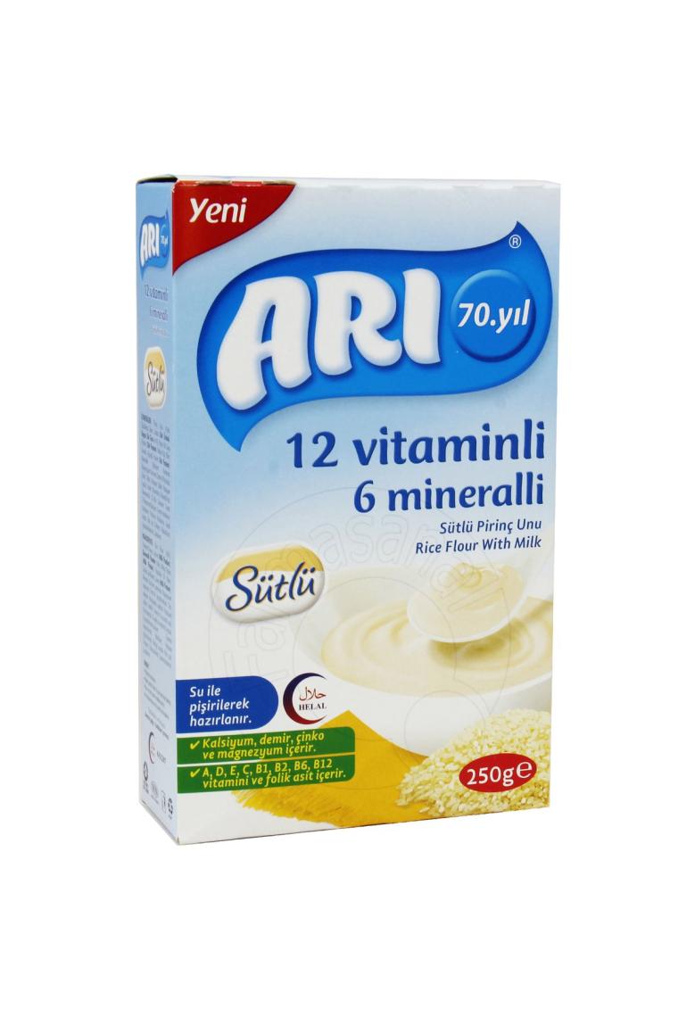 Sütlü Pirinç Unu Kaşık Maması 250 gr