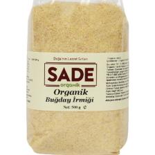 Sade Organik Buğday Irmiği 500 gr