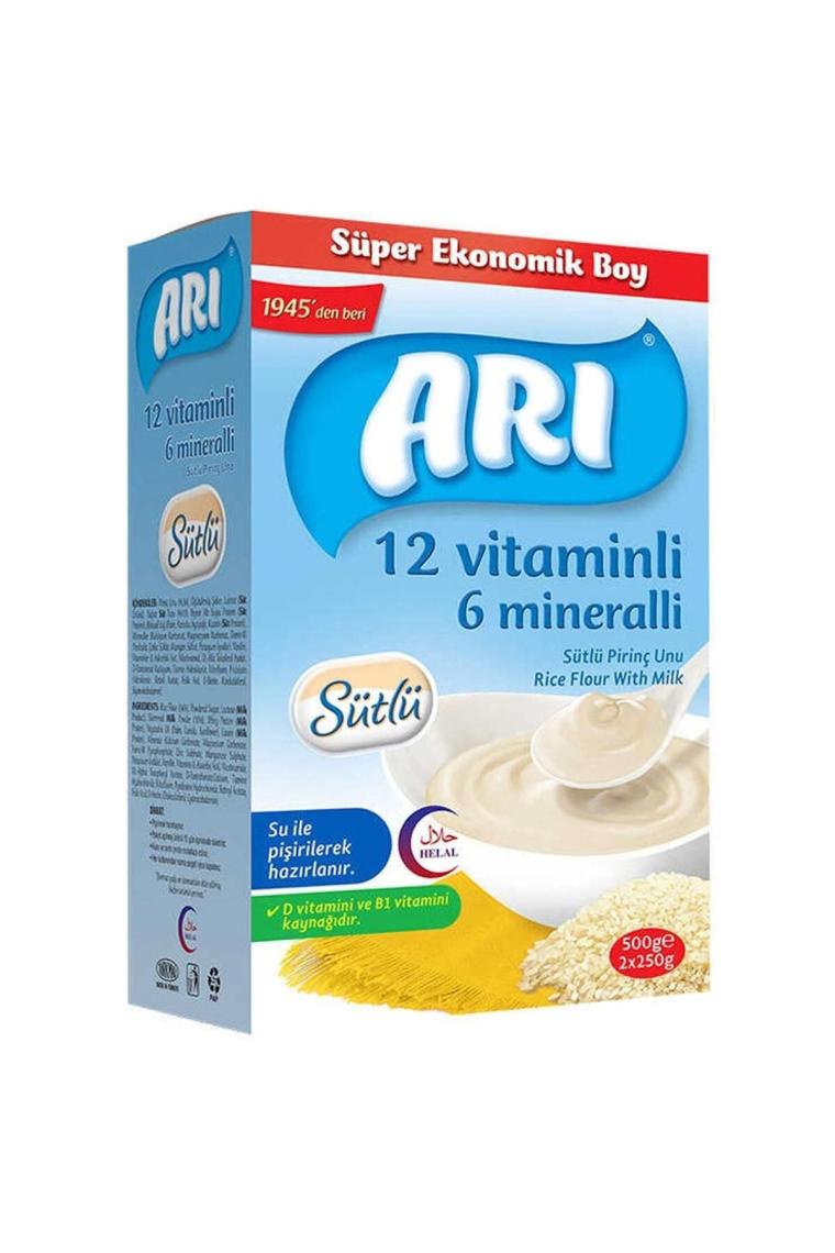 Mama 12 Vitaminli 6 Mineralli 500 gr Sütlü Pirinç Unu