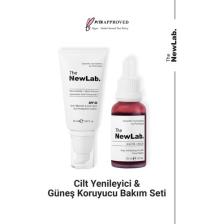 The NewLab. Cilt Yenileyici & Güneş Koruyucu Bakım Seti
