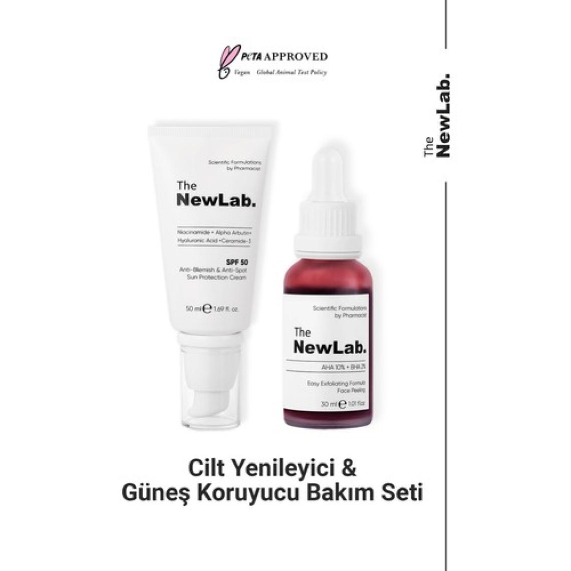 The NewLab. Cilt Yenileyici & Güneş Koruyucu Bakım Seti