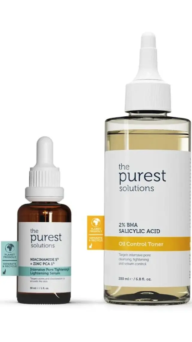 The Purest Solutions YağlıKarma Ciltlere Azaltmaya Önleyici Cilt Bakım Seti TPS136