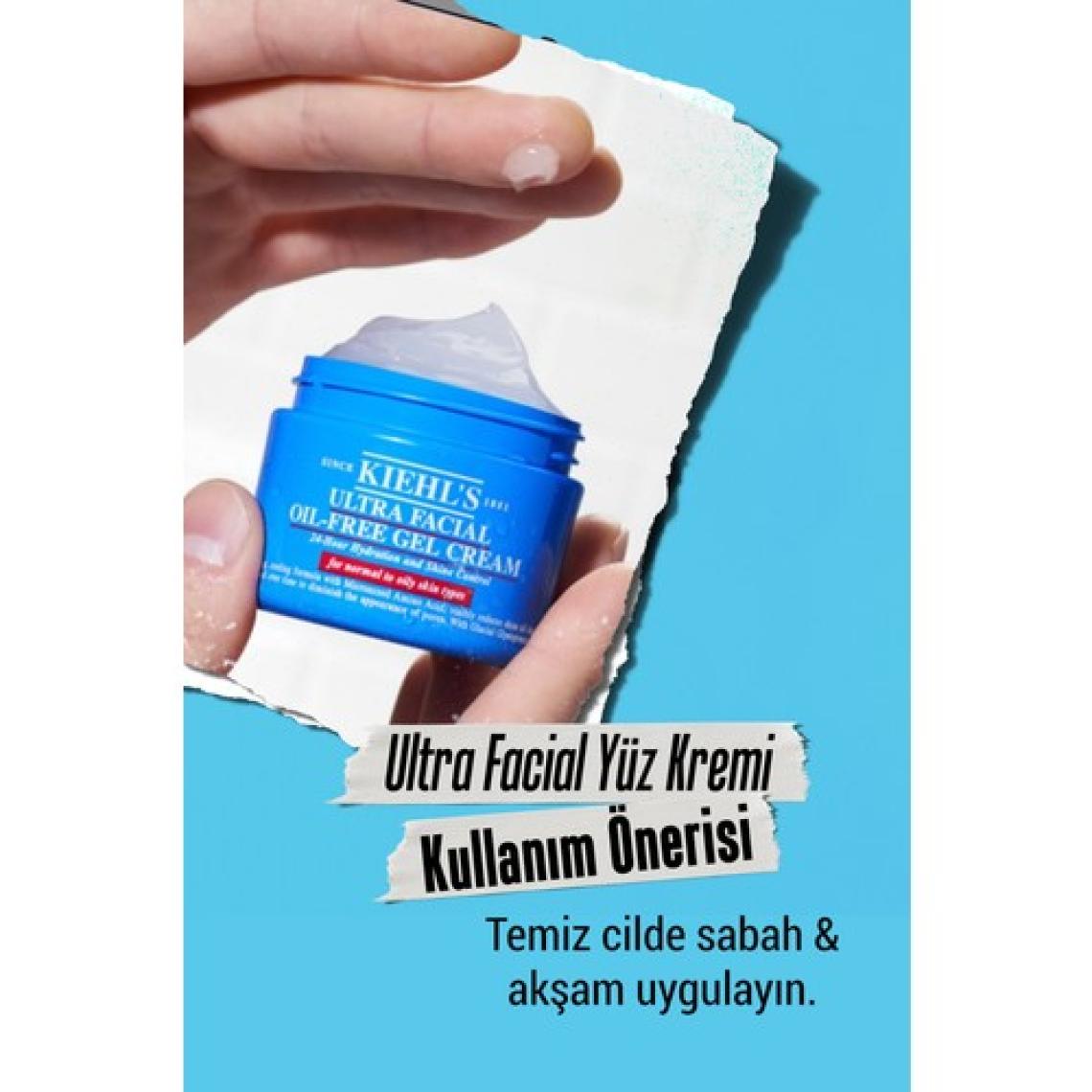 Kiehl's Ultra Facial Oil Free Cream - Avokadolu Göz Kremi Nem İkilisi Seti