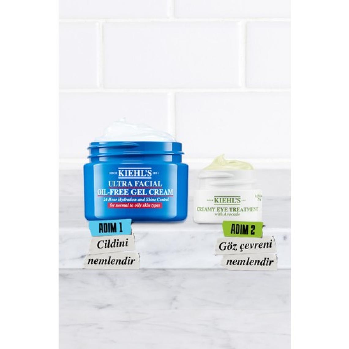 Kiehl's Ultra Facial Oil Free Cream - Avokadolu Göz Kremi Nem İkilisi Seti