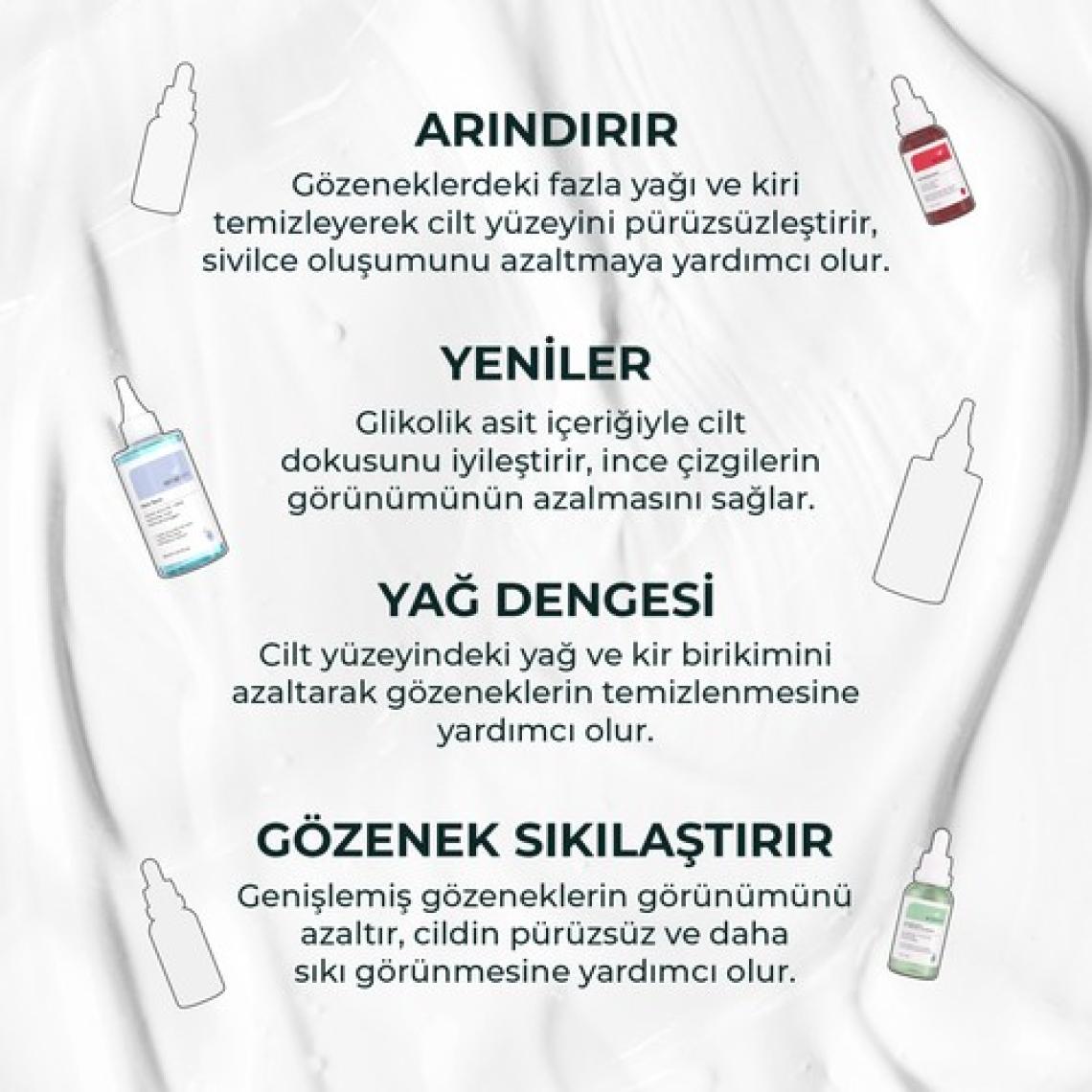 WIWIFY Yağlı ve Geniş Gözenekli Ciltler İçin