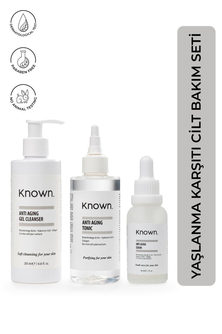 Known. Known Yaşlanma Karşıtı Set ( Biotechnology Active & Hyaluronic Acid & Collagen )