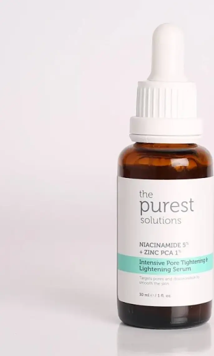 The Purest Solutions AHA + BHA, Niacinamide ve Glycolic Acid Tonik İçerikli Cilt Bakım Seti