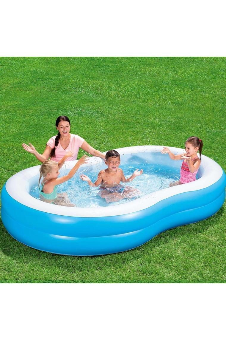 Big Lagoon Şişme Aile Havuzu Oval 262x157cm
