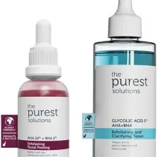 The Purest Solutions  Siyah Nokta Önleme ve Gözenek Sıkılaştırmaya Yardımcı Bakım Seti 200 ml + 30 ml