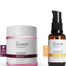 The Purest Solutions Canlandırıcı ve Aydınlatma Etkili Peeling Içeren Cilt Bakım Seti