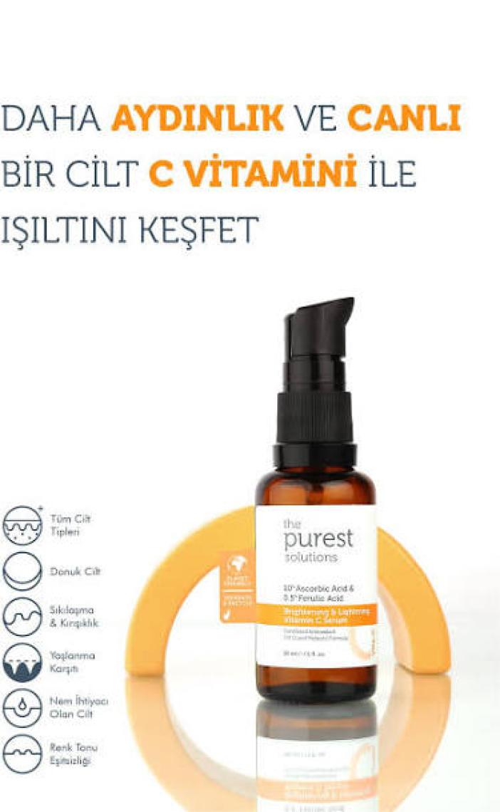 The Purest Solutions Canlandırıcı ve Aydınlatma Etkili Peeling Içeren Cilt Bakım Seti