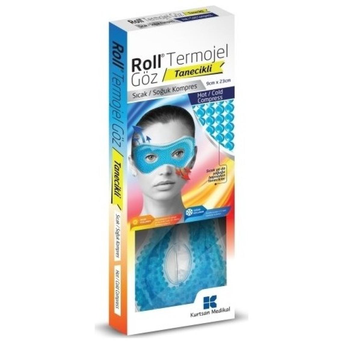 Roll Sıcak Soğuk Termojel Göz Tanecikli Kompres 9X23cm