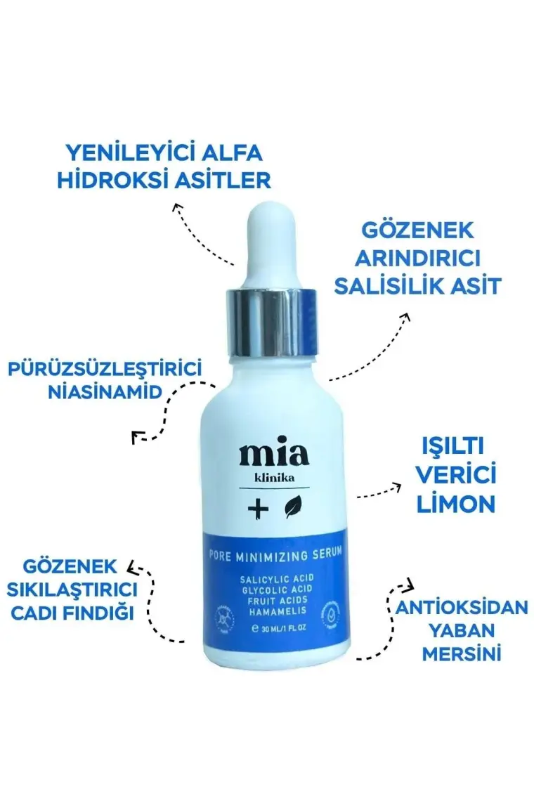 Mia Klinika Azelaik Asit - Gidermeye Yardımcı Serum 2li Set