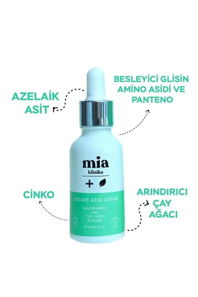 Mia Klinika Azelaik Asit - Gidermeye Yardımcı Serum 2li Set