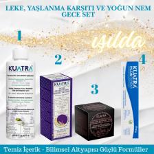 Leke, Yaşlanma Karşıtı ve Yoğun Nem Gece Set Doğal Içerik, Onarıcı Bakım, Yoğun Nem