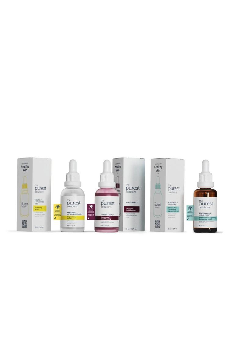 Arbutin, Aha+bha, Niacinamide içerikli Cilt Bakım Seti