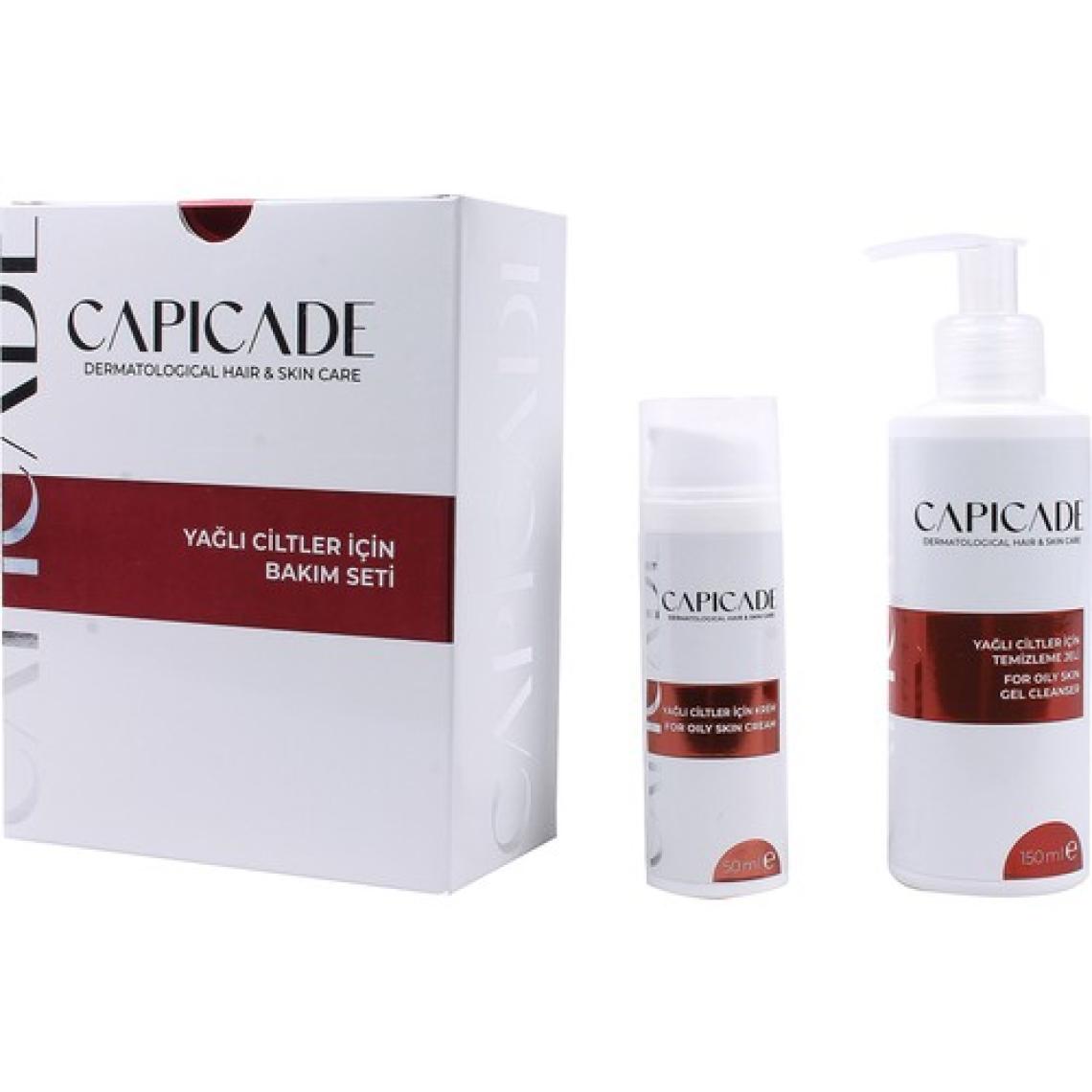 Capicade Yağlı Ciltler Için Bakım Seti (Anti- Jel+Krem)