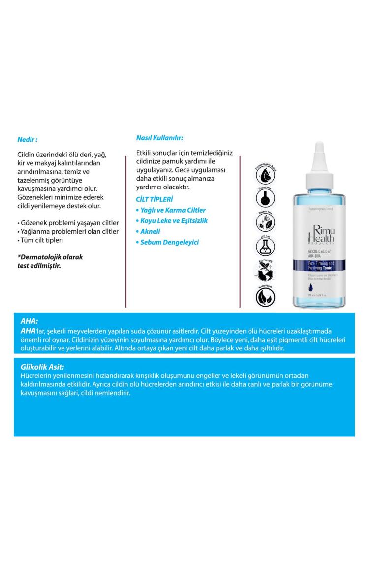 Gözenek Sıkılaştırmaya Yardımcı Ve Sivilce Akne Karşıtı Sebum Dengeleme Seti Rm000131