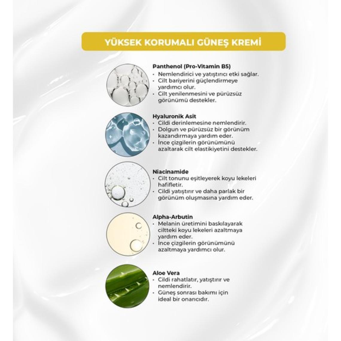 WIWIFY Donuk Ve Mat Ciltler İçin Güneş Kremi + C Vitamini