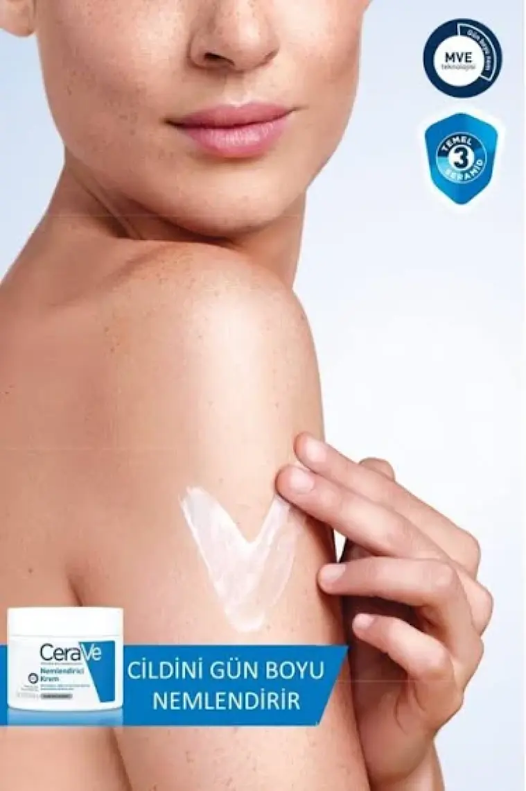 CeraVe Kuru Ciltler Için Cilt Bakım Seti; Nemlendiren Temizleyici 236 ml Nemlendirici Krem Kavanoz 340 G