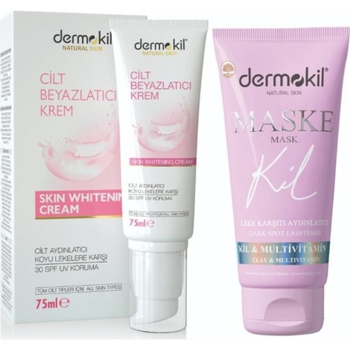 Dermokil Cilt Beyazlatıcı Krem ve Leke Karşıtı Aydınlatıcı Maske 75 ml