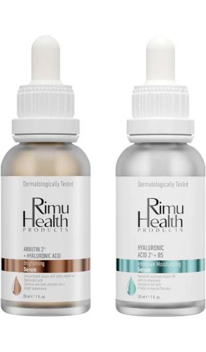 Rimu Health Products Lekeli ve Nemsiz Ciltler Için Cilt Tonu Eşitleyici Bakım Seti