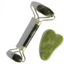 2'Li Set Yeşim Taşı + Gua Sha Masaj Taşı