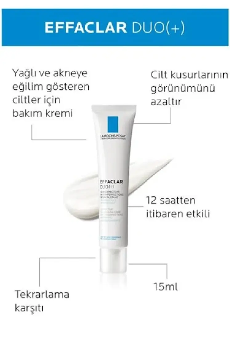 La Roche-posay Effaclar Duo 15ml Effaclar Gel 50ml Set