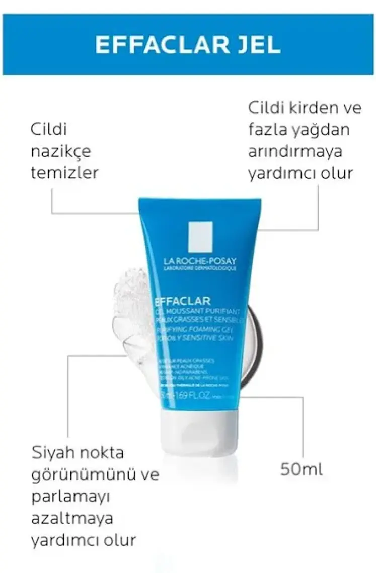 La Roche-posay Effaclar Duo 15ml Effaclar Gel 50ml Set