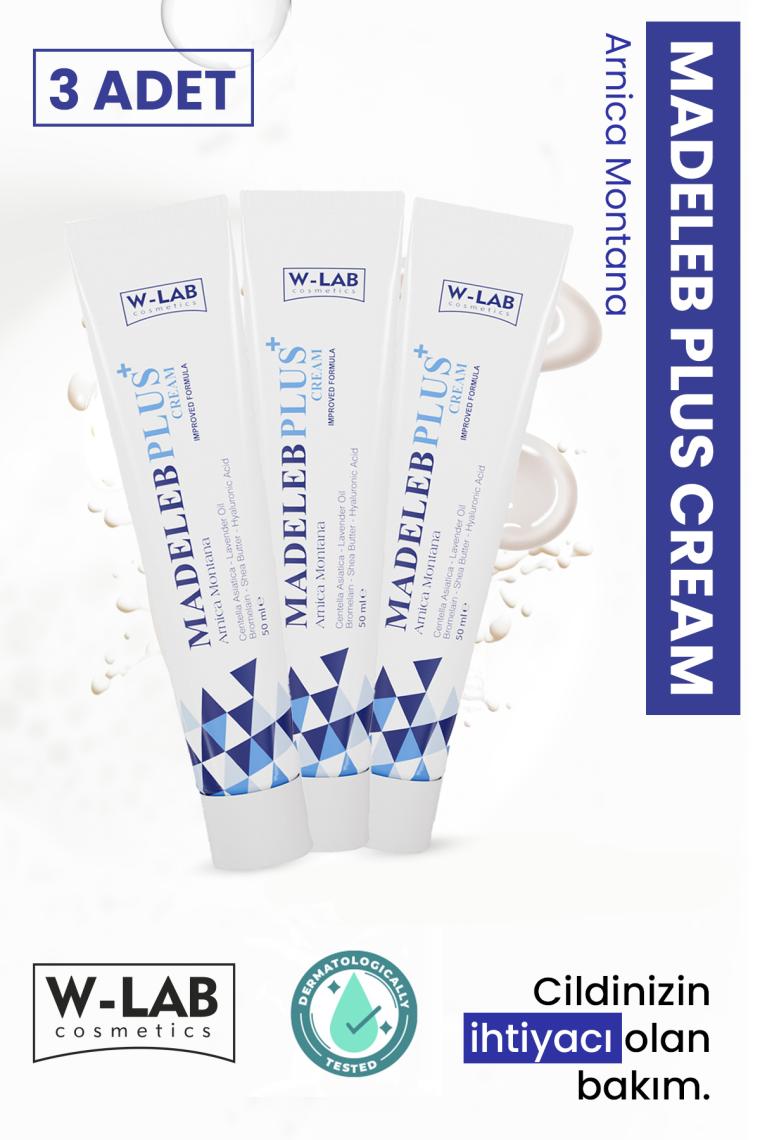 W-Lab W Lab Kozmetik Madeleb Plus Krem 3 Lü Paket