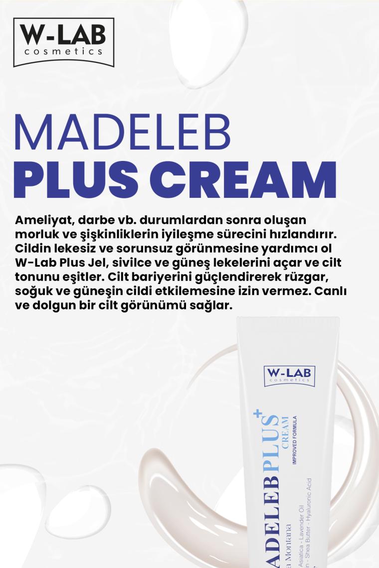 W-Lab W Lab Kozmetik Madeleb Plus Krem 3 Lü Paket