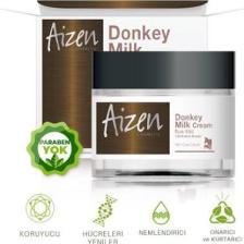 Aizen Eşek Sütü Özlü Yenileyici Yüz ve Vücut Bakım Kremi Donkey Milk Cream 50 ml