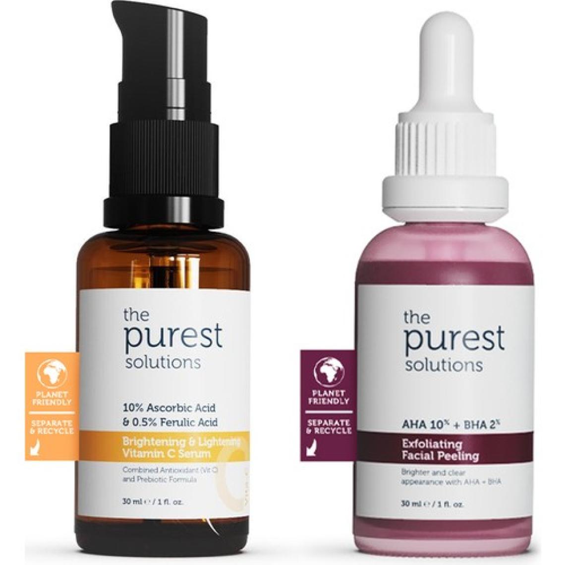 The Purest Solutions Cilt Tonu Eşitsizliği   ve Canlandırıcı Bakım Seti TPS141
