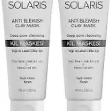 Solaris Kil Maskesi Yağlı ve Lekeli Ciltler Için 100 ml x 2 Adet