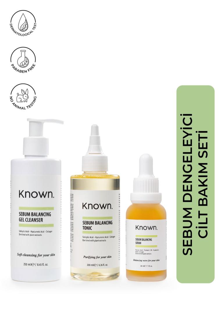 Known. Known Sebum Dengeleyici Set ( Salicylic Acid &Hyaluronic Acid & Collagen )